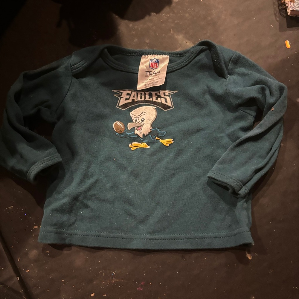 NFL Philadelphia Eagles long sleeve size 12 months